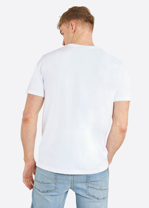 Nautica Lorenze T-Shirt - White - Back