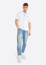 Load image into Gallery viewer, Nautica Quentin Polo Shirt - White - Full Body