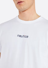 Load image into Gallery viewer, Nautica Salem T-Shirt - White - Detail