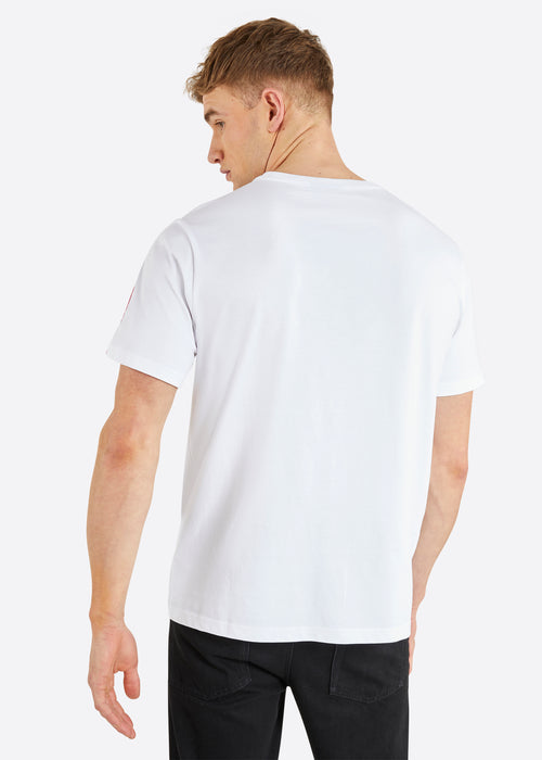 Nautica Wylder T-Shirt - White - Back