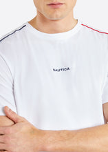 Load image into Gallery viewer, Nautica Wylder T-Shirt - White - Detail