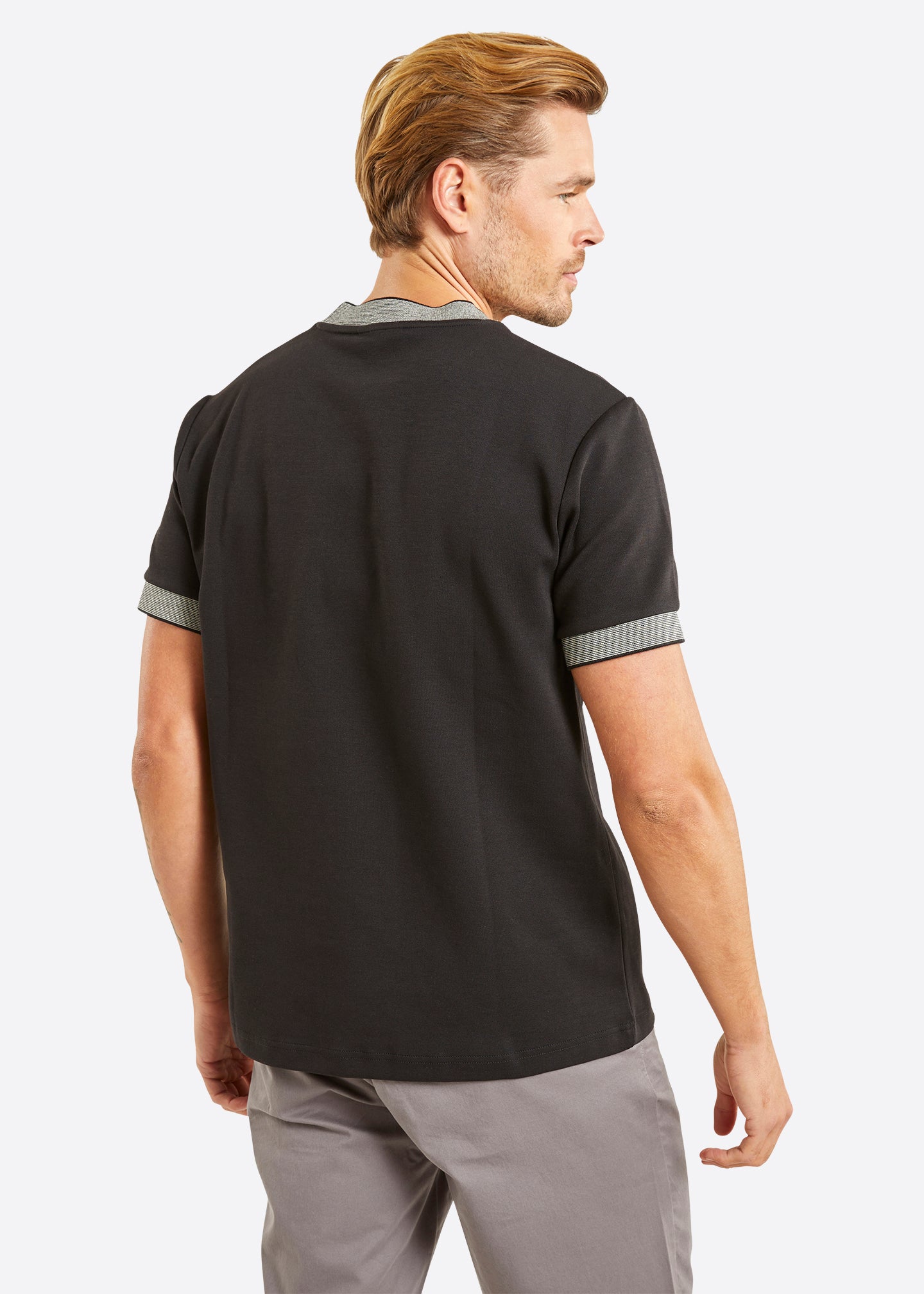 Nautica Cannon T-Shirt - Black - Back