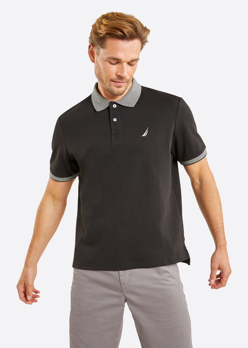 Emory Polo Shirt Black Nautica