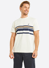 Load image into Gallery viewer, Nautica Stetson T-Shirt - Ecru - Front