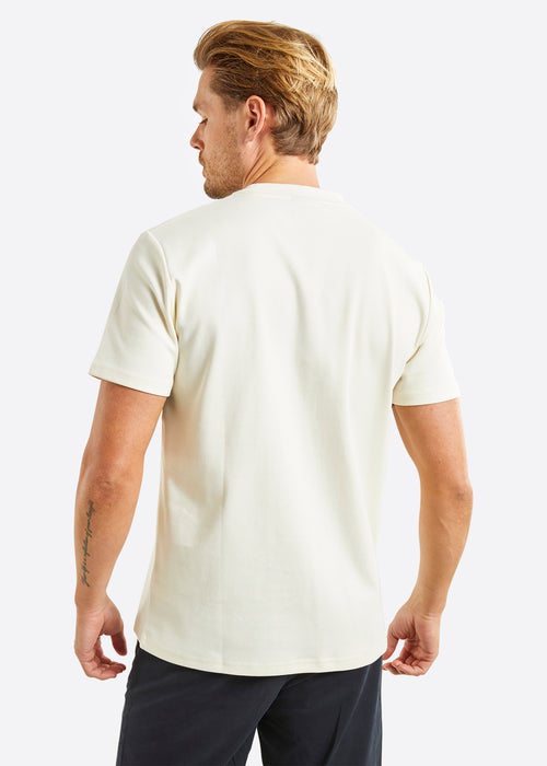 Nautica Stetson T-Shirt - Ecru - Back