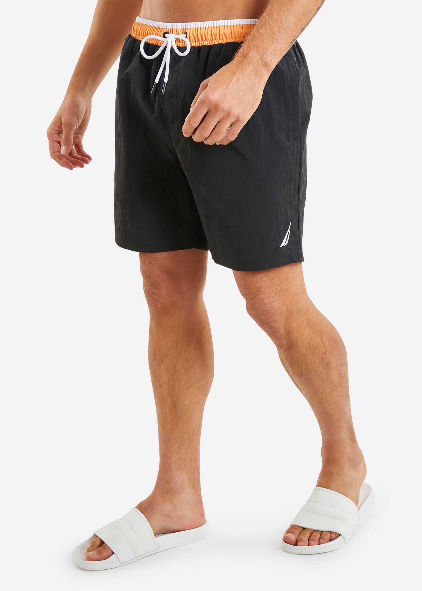 Nautica mens swim trunks sale on sale