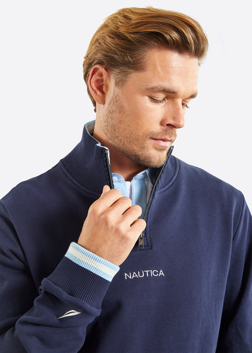 Nautica mens quarter 2025 zip