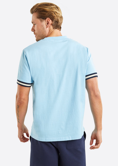 Nautica Powell T-Shirt - Sky Blue - Back
