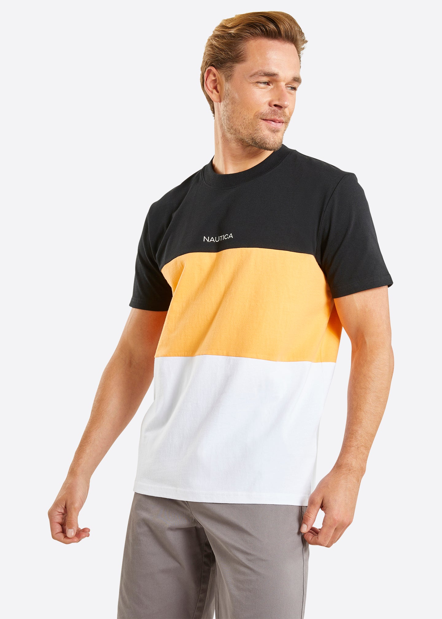Nautica Simcoe T-Shirt - Black - Front