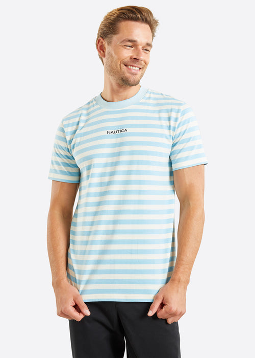 Nautica Stratford T-Shirt - Sky Blue - Front