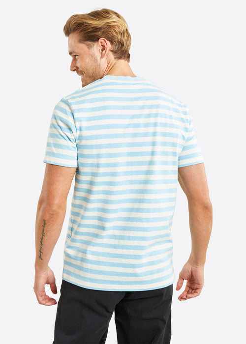 Nautica Stratford T-Shirt - Sky Blue - Back