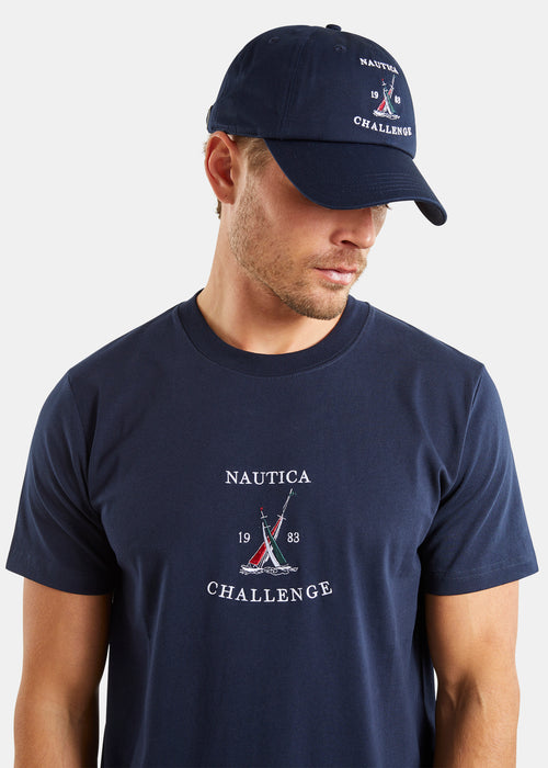 Nautica Wisconsin T-Shirt - Dark Navy - Detail