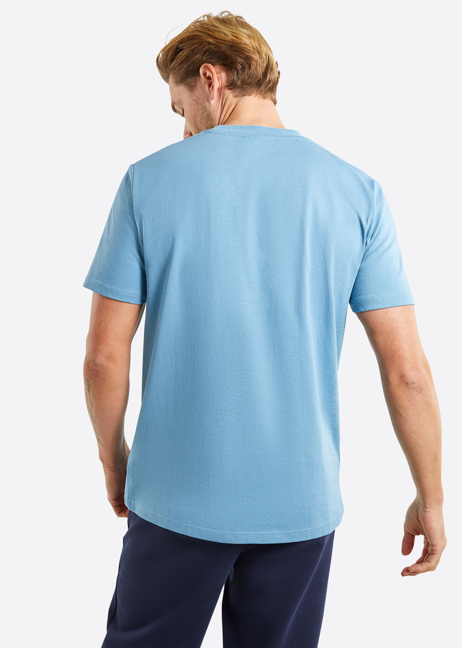 Columbus T-Shirt - Denim Blue