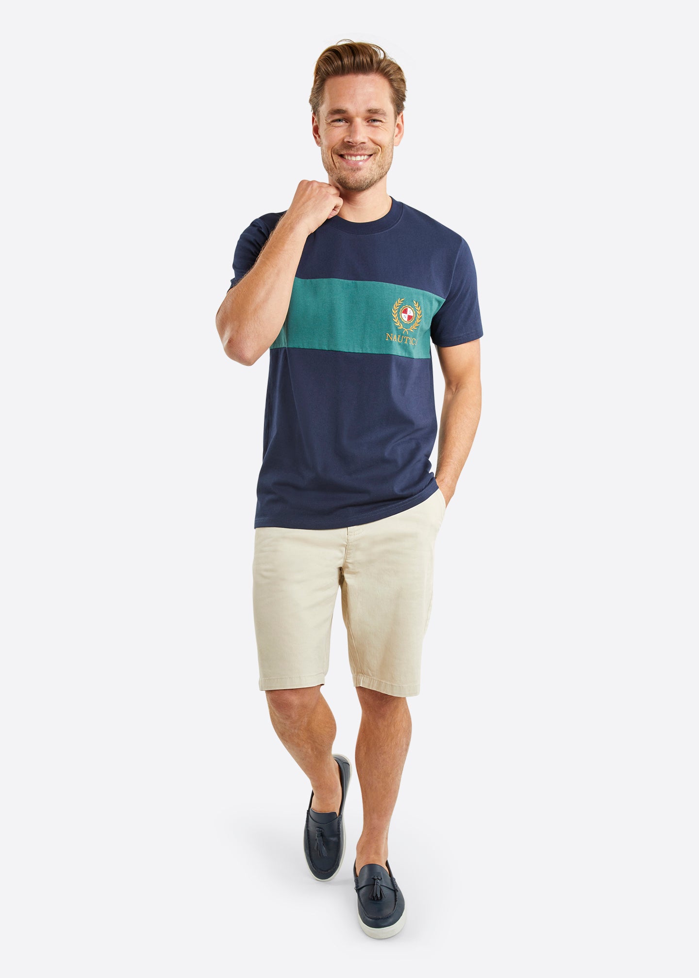 Nautica Washington T-Shirt - Dark Navy - Full Body