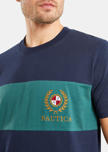 Nautica Washington T-Shirt - Dark Navy - Detail