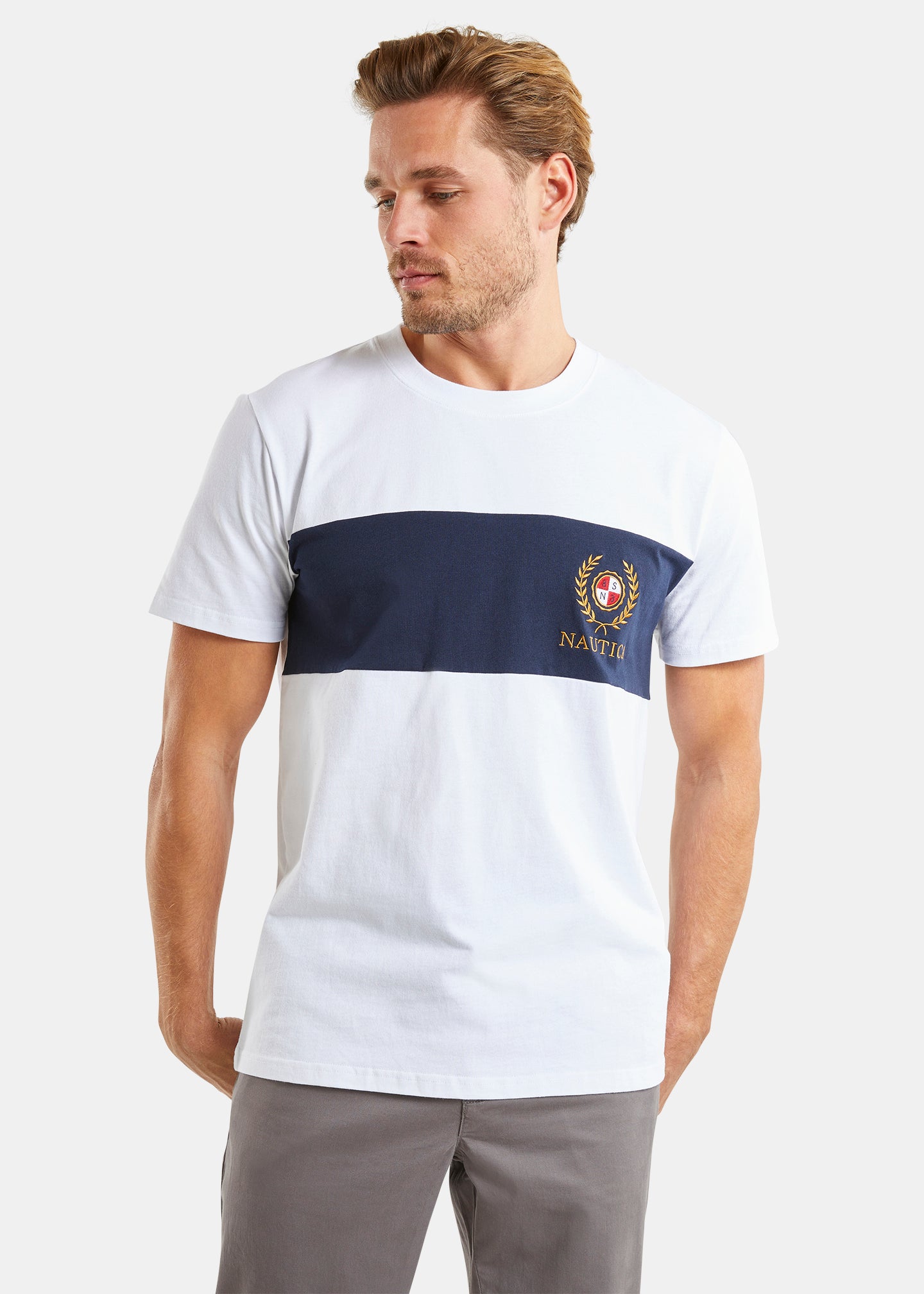 Nautica Washington T-Shirt - White - Front