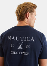 Load image into Gallery viewer, Nautica Ybor T-Shirt - Dark Navy - Detail