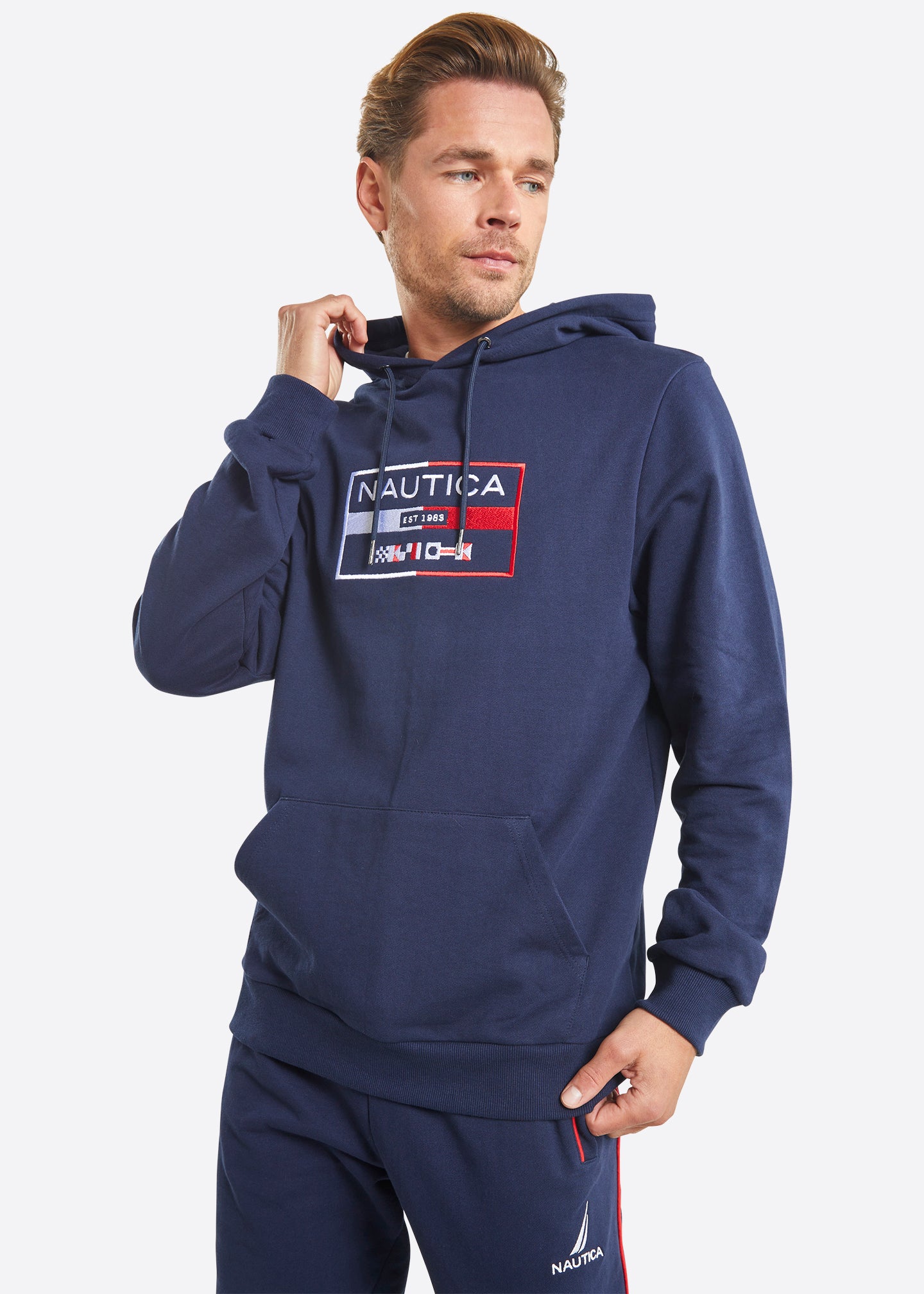 Nautica Brodie OH Hoody - Dark Navy - Front