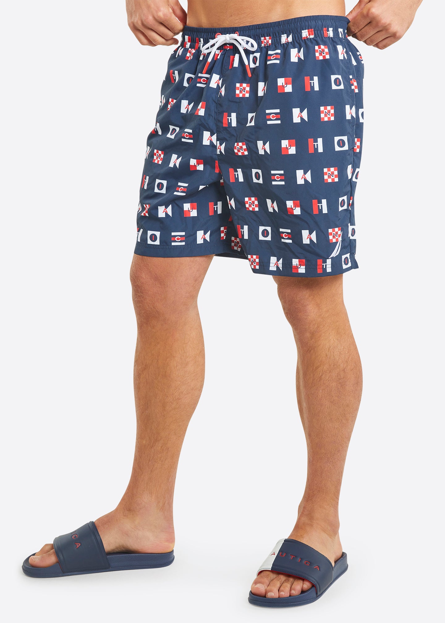 Nautica Kinloss 6" Swim Short - Dark Navy - Front