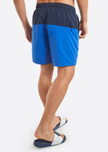 Load image into Gallery viewer, Nautica Spynie 6&quot; Swim Short - Cobalt - Back