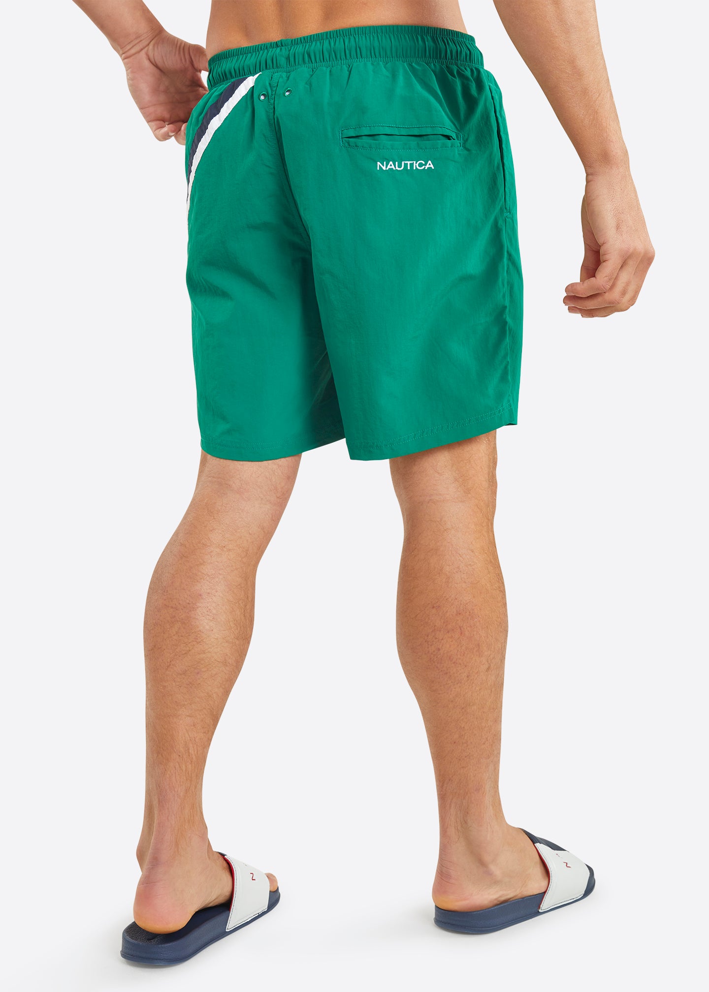 Nautica mens swim trunks sale store