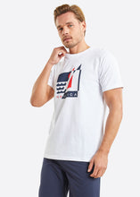Load image into Gallery viewer, Nautica Lossie T-Shirt - White - Front