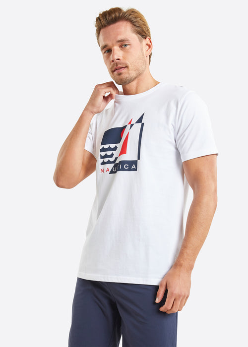 Nautica Lossie T-Shirt - White - Front
