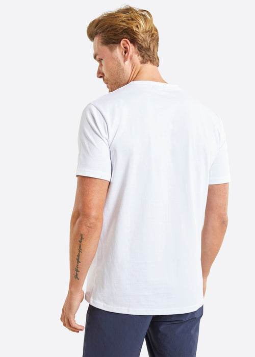 Nautica Lossie T-Shirt - White - Back
