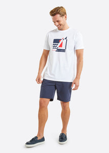 Nautica Lossie T-Shirt - White - Full Body