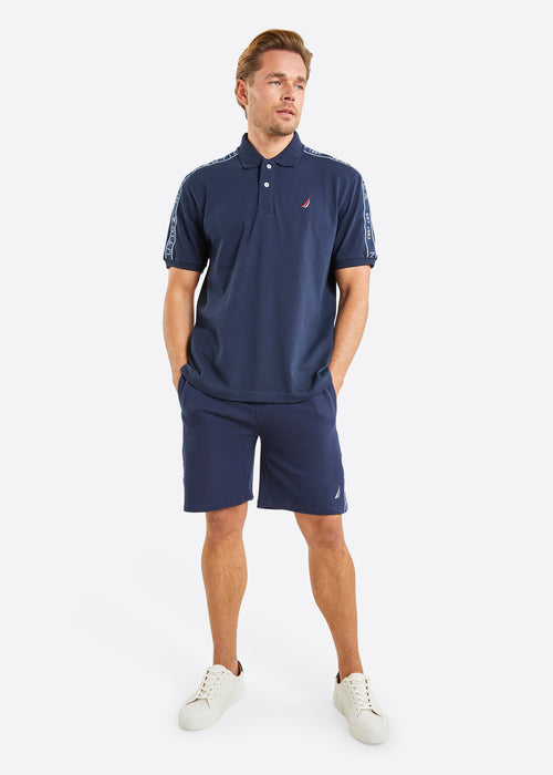 Nautica Connolly Polo Shirt - Dark Navy - Full Body