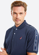 Load image into Gallery viewer, Nautica Connolly Polo Shirt - Dark Navy - Detail