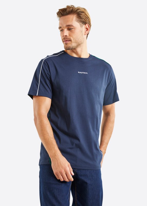 Nautica Wylder T-Shirt - Dark Navy - Front