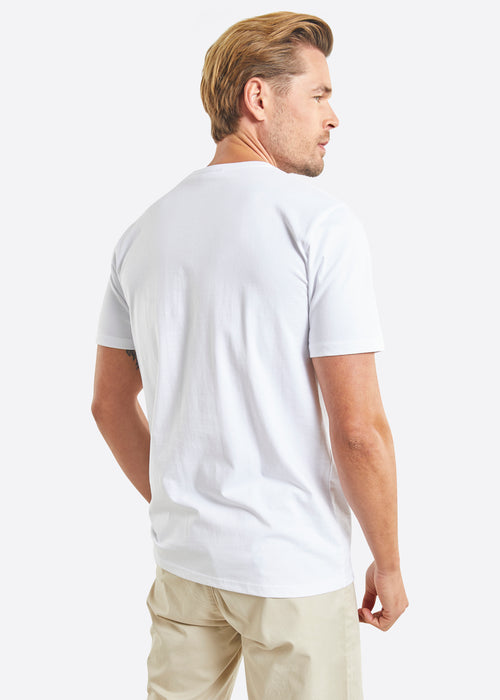 Nautica Kairo T-Shirt - White - Back