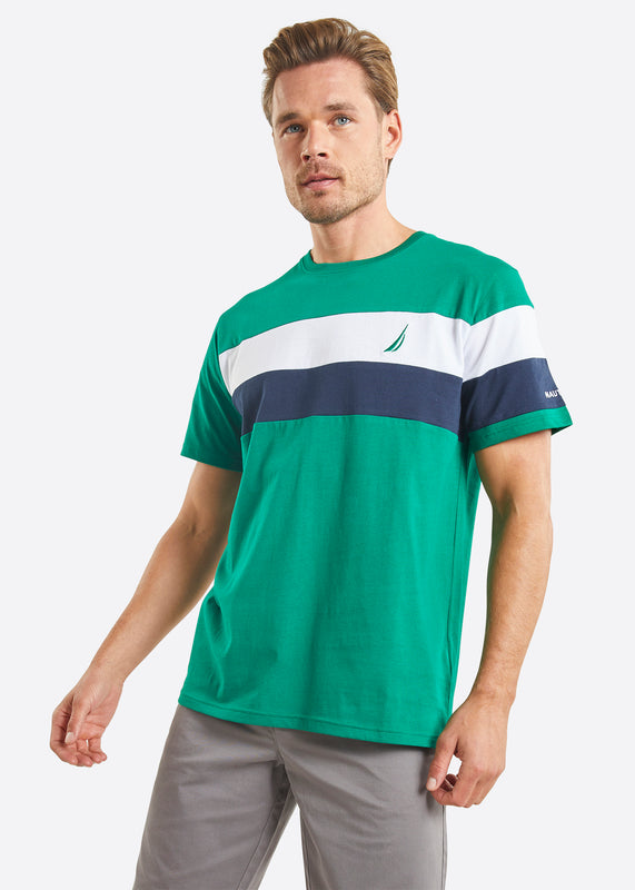 Nautica Ronin T-Shirt - Green - Front