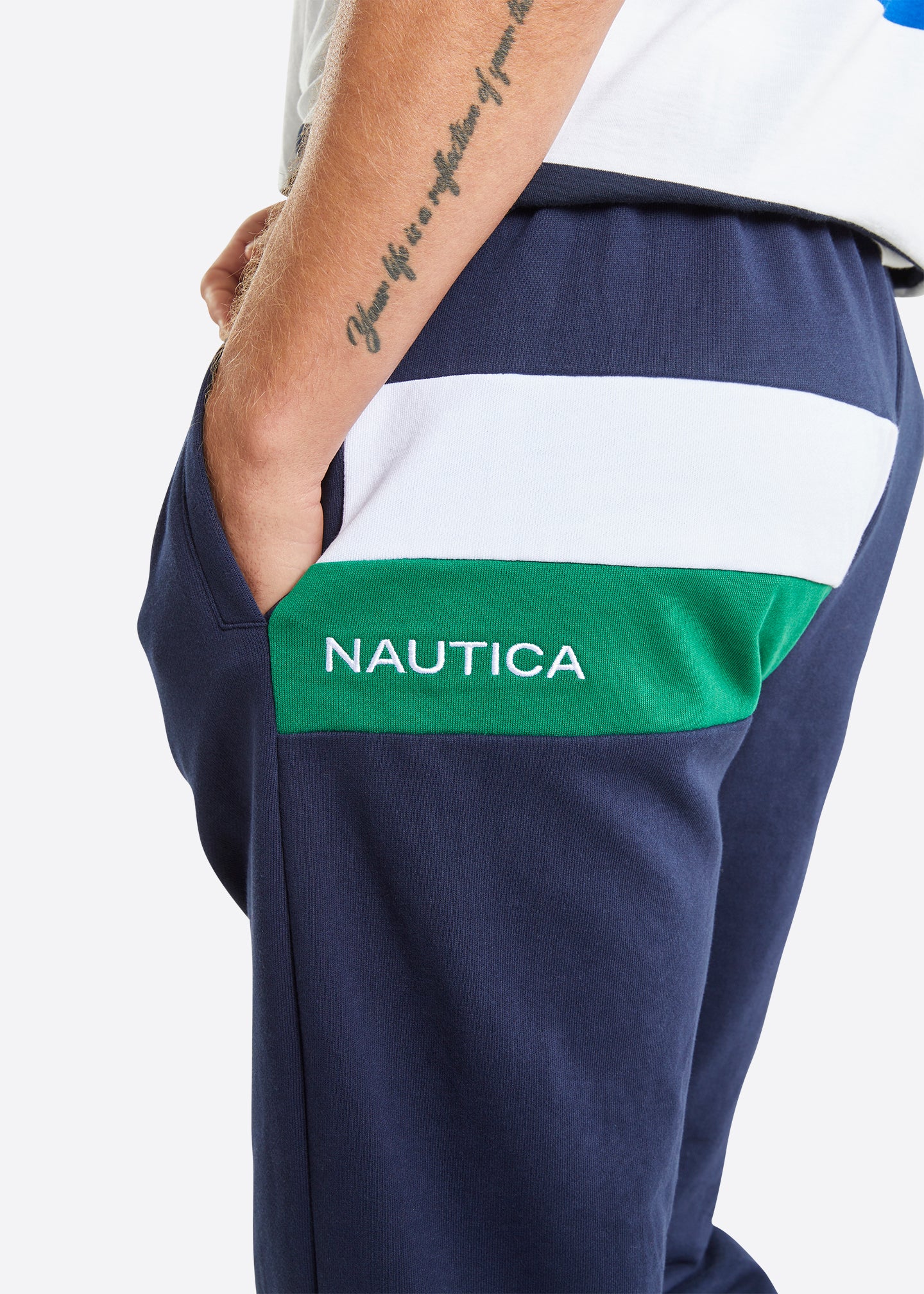 Nautica Axton Jog Pant - Dark Navy - Detail