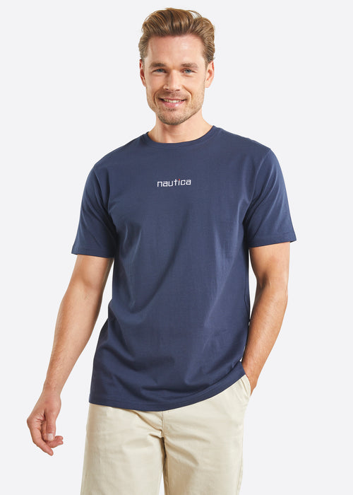 Nautica Salem T-Shirt - Dark Navy - Front