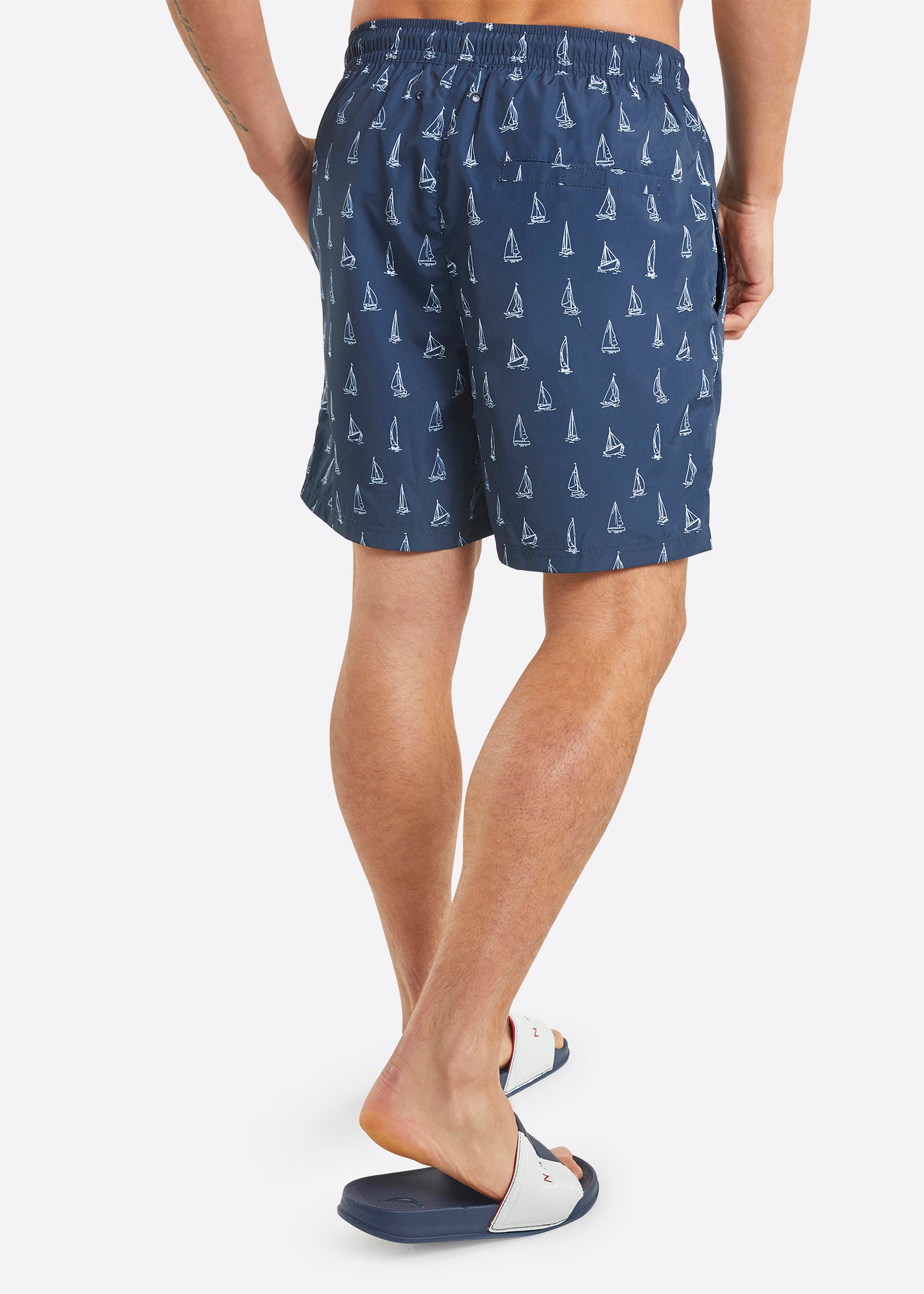 Nautica swim shorts mens shop