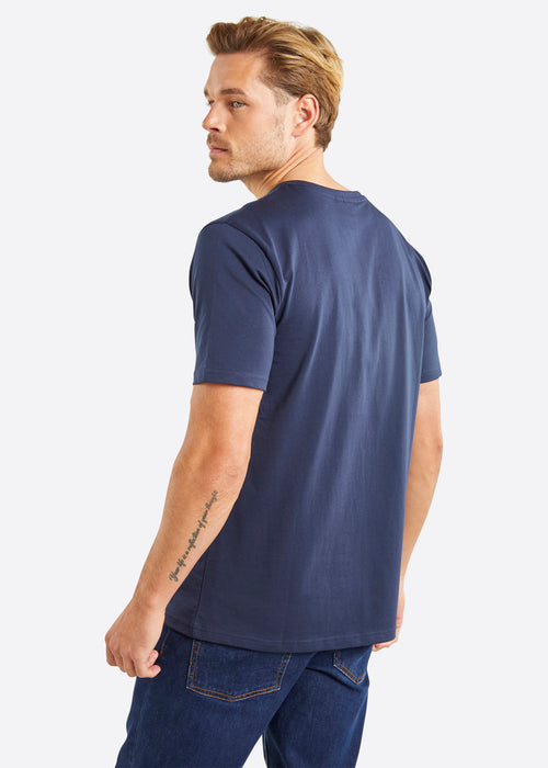 Nautica Lorenze T-Shirt - Dark Navy - Back