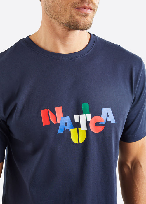 Nautica Lorenze T-Shirt - Dark Navy - Detail