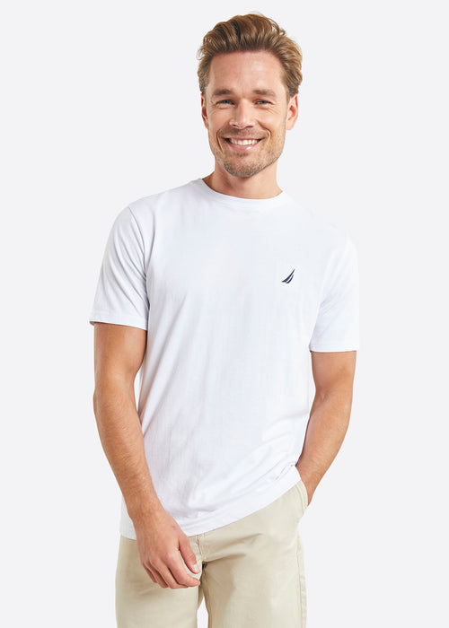 Nautica Malaki T-Shirt - White - Front