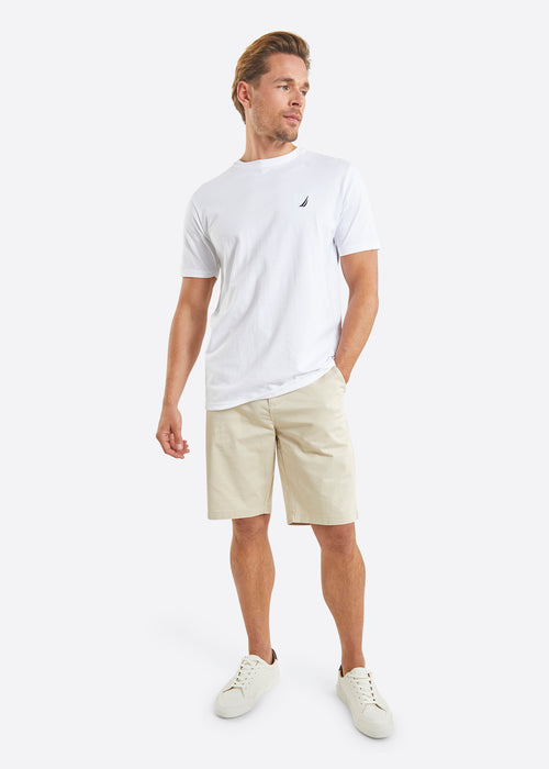 Nautica Malaki T-Shirt - White - Full Body