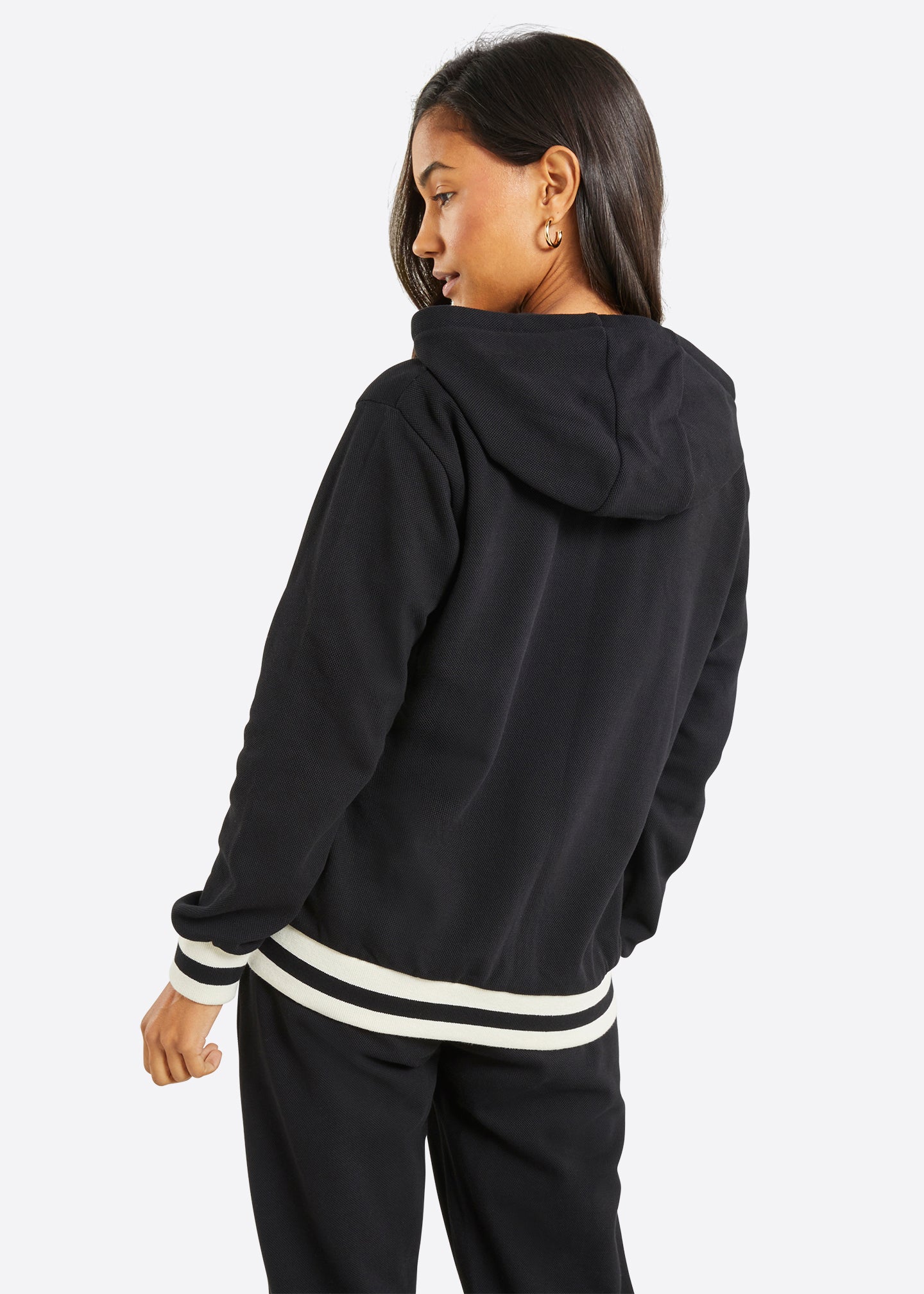 Nautica Lunaire Full Zip Hoody - Black - Back