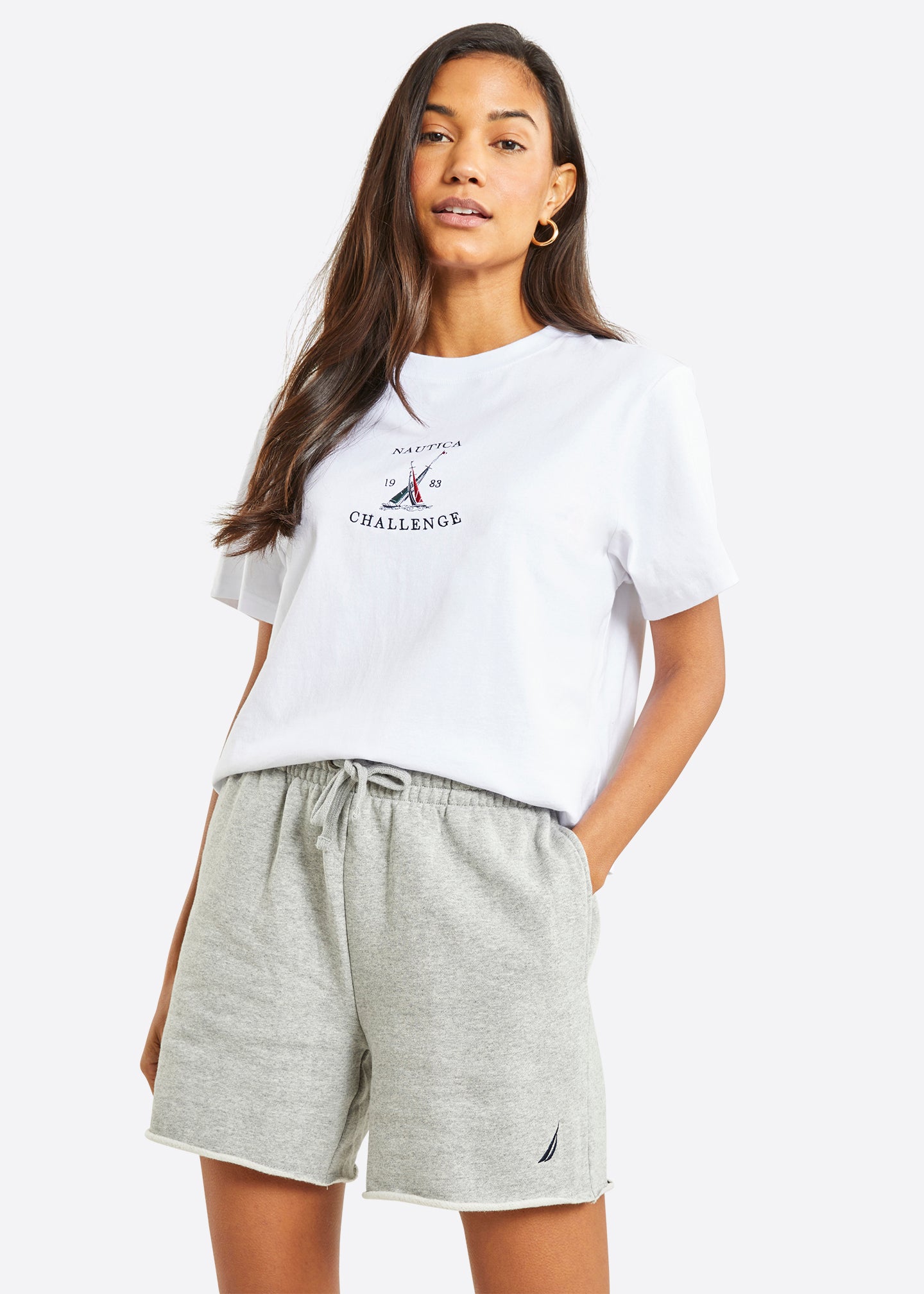 Nautica Avignon T-Shirt - White - Front