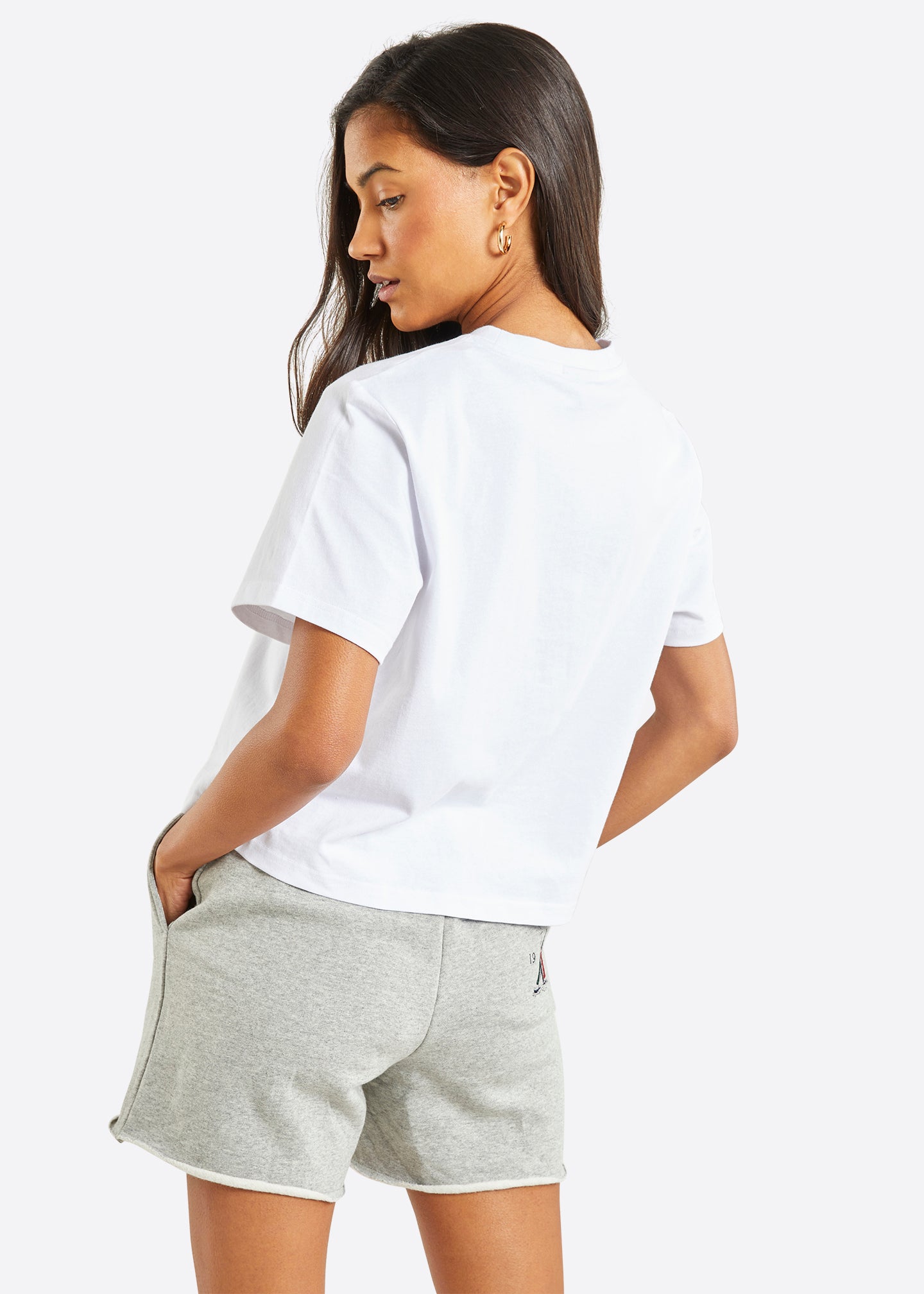 Nautica Avignon T-Shirt - White - Back