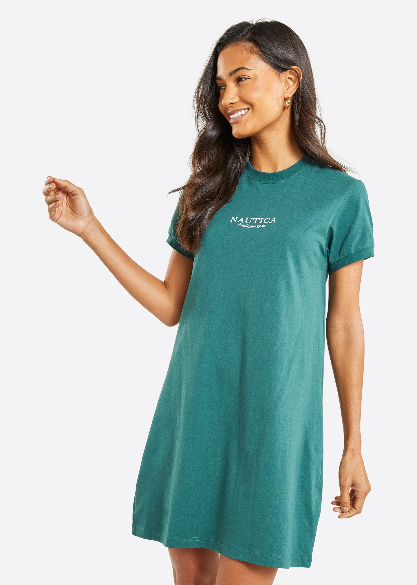 Jardin Dress - Moss Green