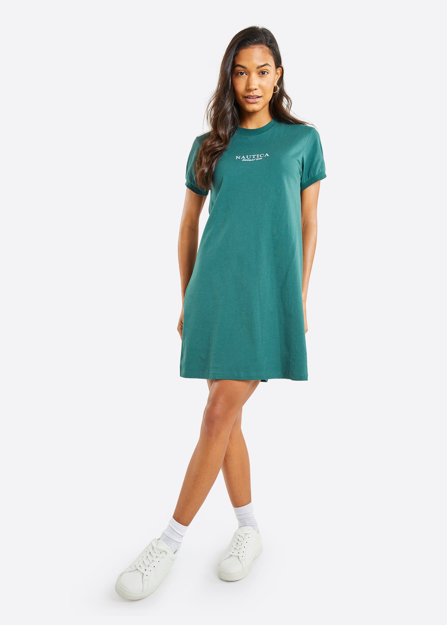 Jardin Dress - Moss Green