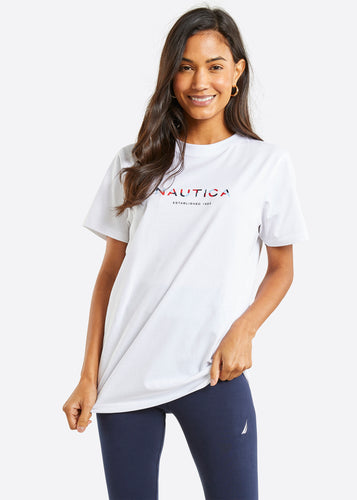 Nautica Airdrie T-Shirt - White - Front