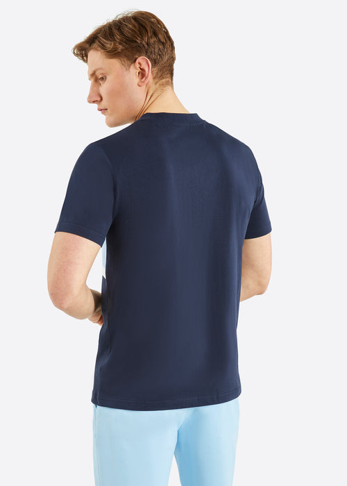 Nautica Henfield T-Shirt - Dark Navy - Back