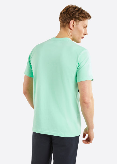 Nautica Henfield T-Shirt - Mint - Back