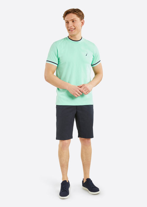 Nautica Horan T-Shirt - Mint - Full Body